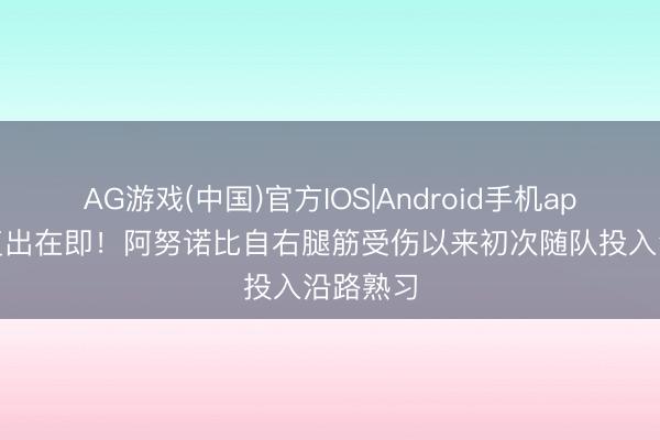 AG游戏(中国)官方IOS|Android手机app下载 复出在即!阿努诺比自右腿筋受伤以来初次随队投入沿路熟习