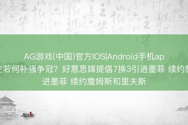 AG游戏(中国)官方IOS|Android手机app下载 湖东谈主若何补强争冠?好意思媒提倡7换3引进墨菲 续约詹姆斯和里夫斯