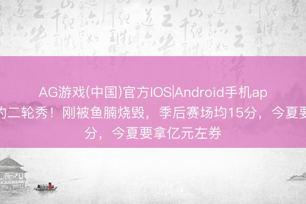AG游戏(中国)官方IOS|Android手机app下载 好猛的二轮秀!刚被鱼腩烧毁,季后赛场均15分,今夏要拿亿元左券