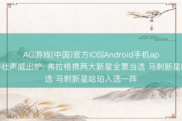 AG游戏(中国)官方IOS|Android手机app下载 最好少壮声威出炉: 弗拉格携两大新星全票当选 马刺新星哈珀入选一阵